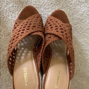 Express Wedge Heels Size 10